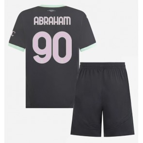 AC Milan Tammy Abraham #90 Tredje Kläder Barn 2024-25 Kortärmad (+ Korta byxor)